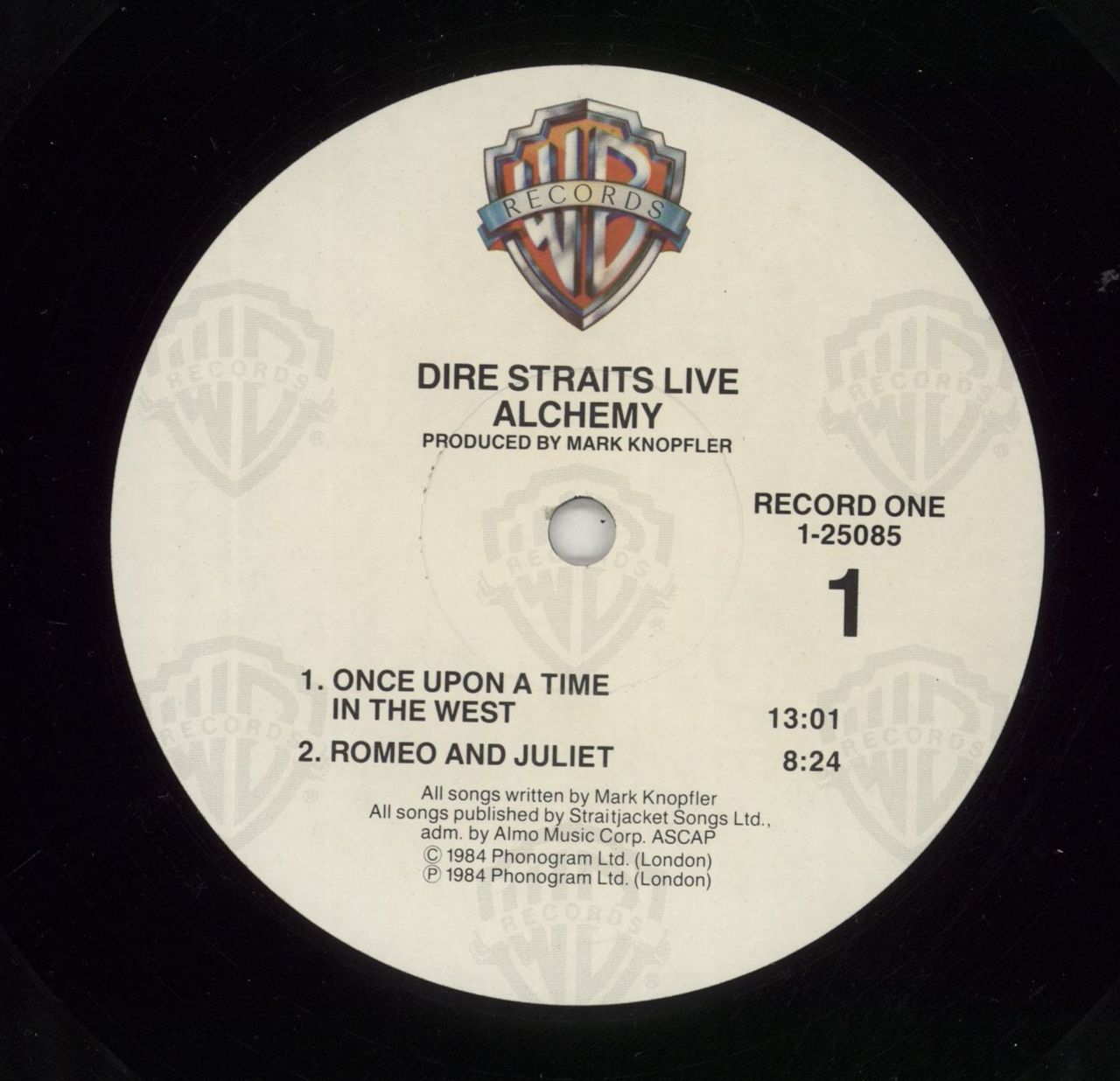 Dire Straits Alchemy Live - Quiex II US Promo 2-LP vinyl set