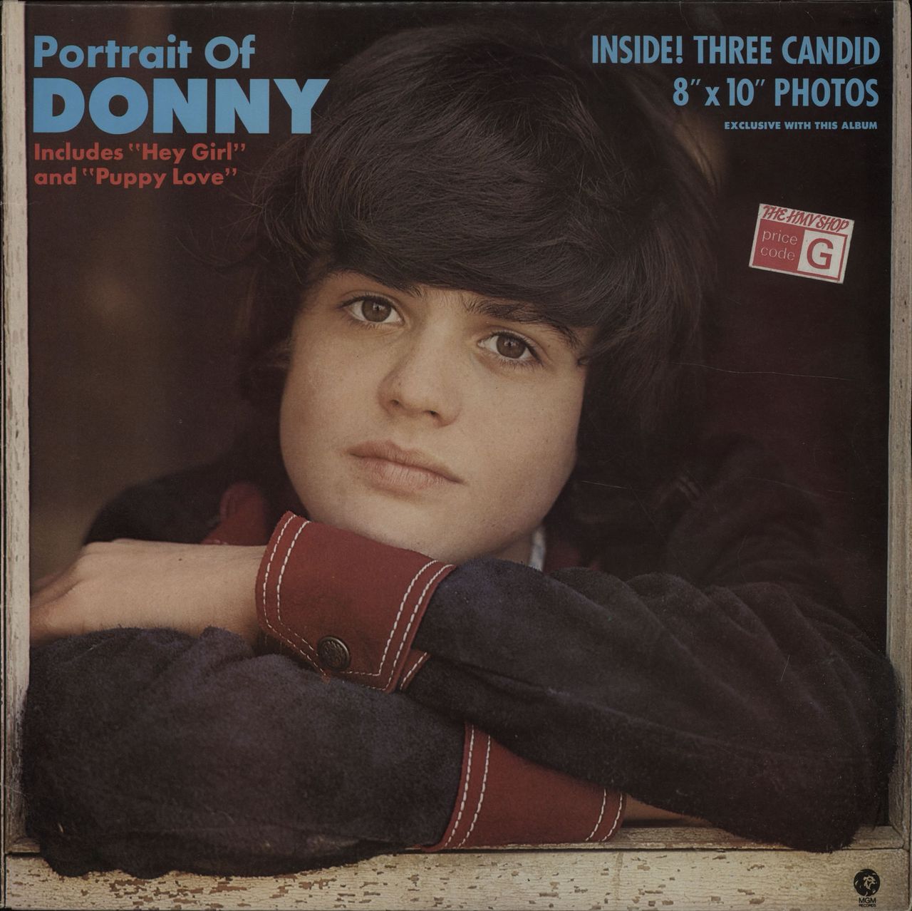 Donny Osmond Portrait Of Donny UK Vinyl LP