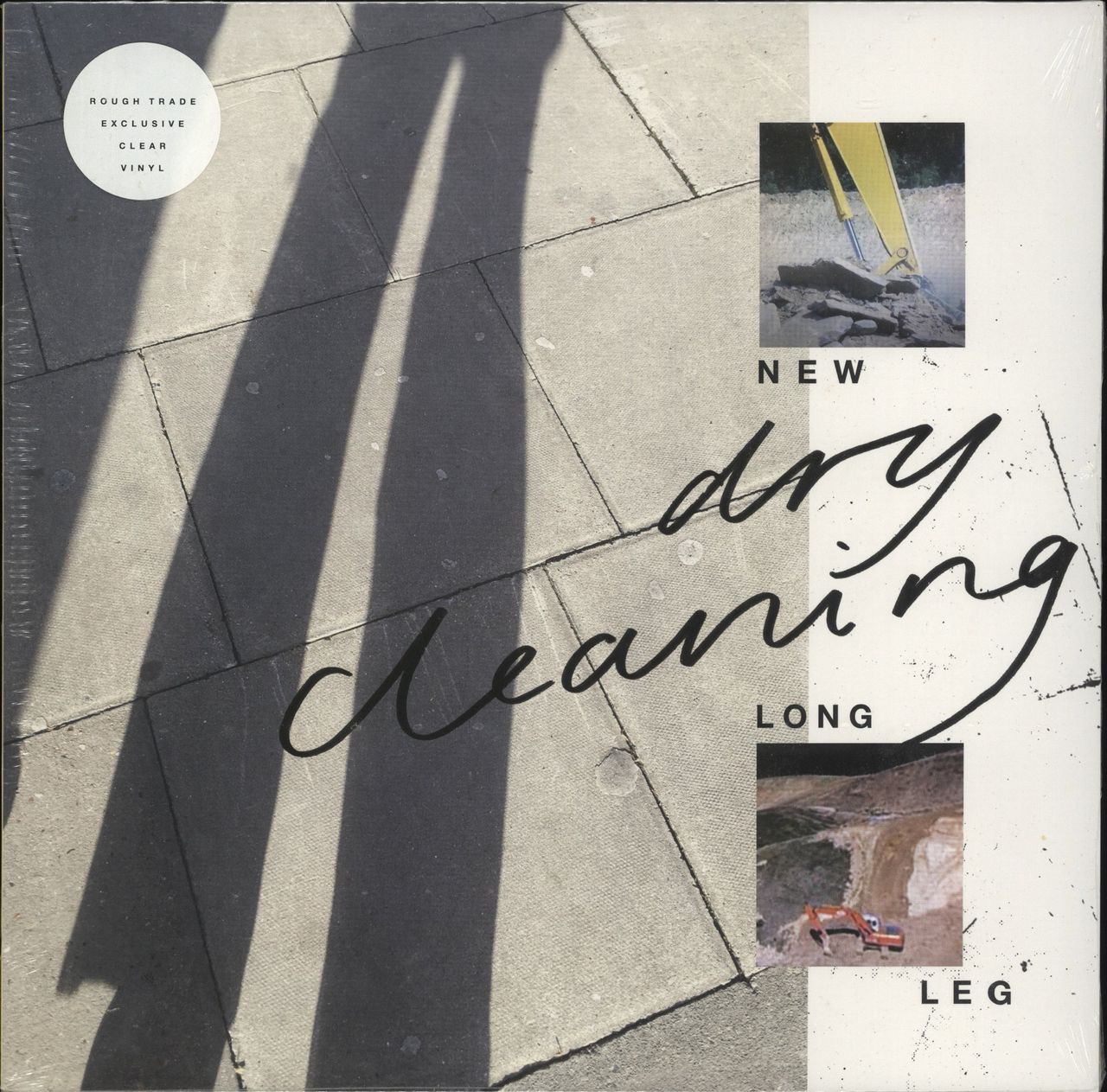 Dry Cleaning New Long Leg - Clear Vinyl + CD - Sealed UK Vinyl LP