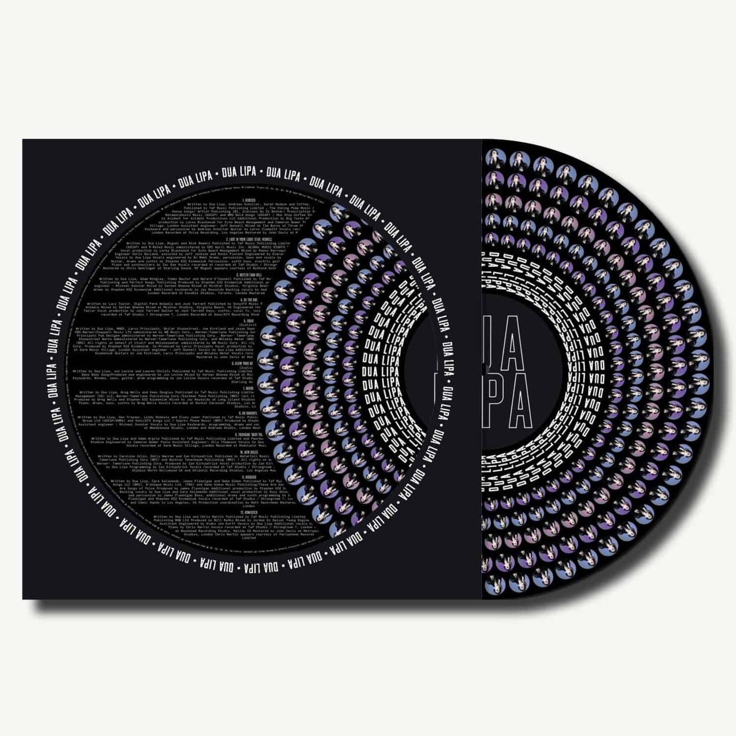 Dua Lipa - Dua Lipa - Zoetrope Vinyl LP Record
