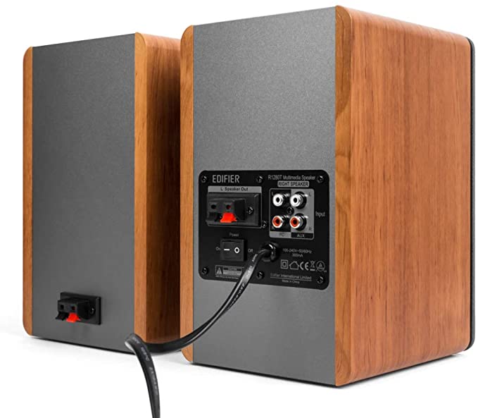 Edifier R1280T Powered Speakers - Brown - IN-STORE PICKUP ONLY