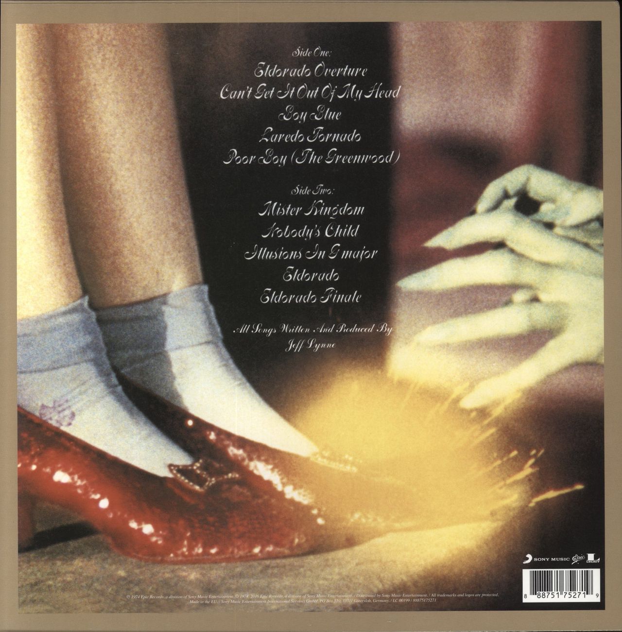 Electric Light Orchestra Eldorado - 180gm UK Vinyl LP