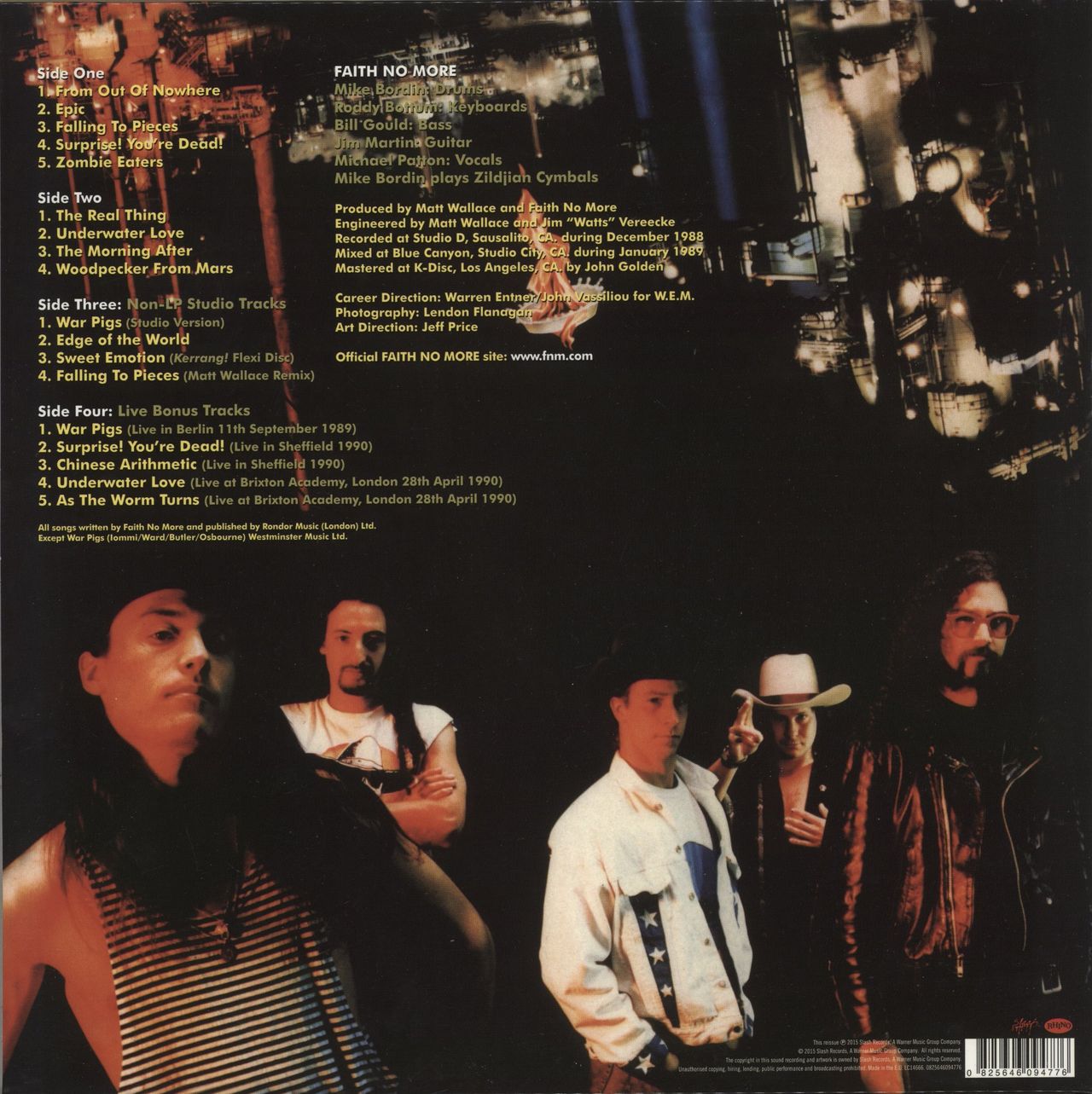 Faith No More The Real Thing - Deluxe Edition - 180 Gram Vinyl UK Vinyl LP