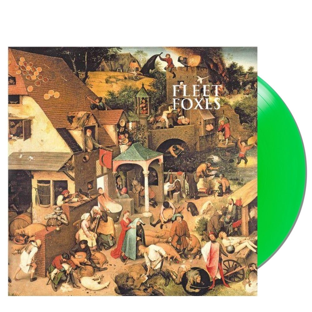 Fleet Foxes - Fleet Foxes - Clear Lime Green Vinyl LP Record