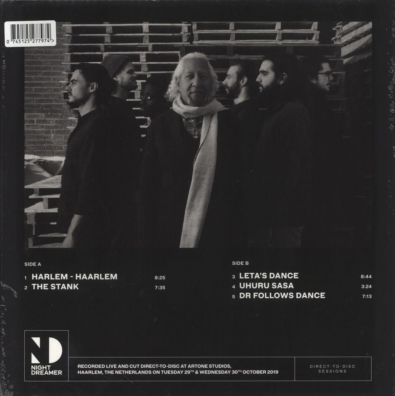 Gary Bartz Night Dreamer Direct-to-Disc Sessions UK Vinyl LP