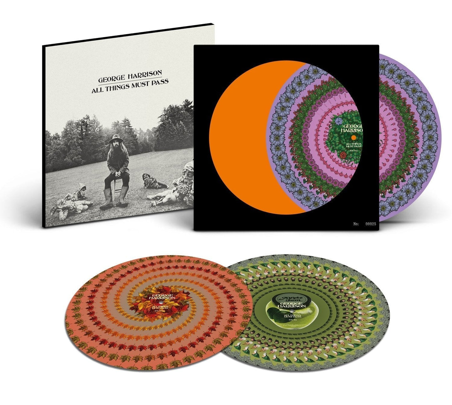 George Harrison - All Things Must Pass - RSD 2025 Zoetrope Vinyl LP Record