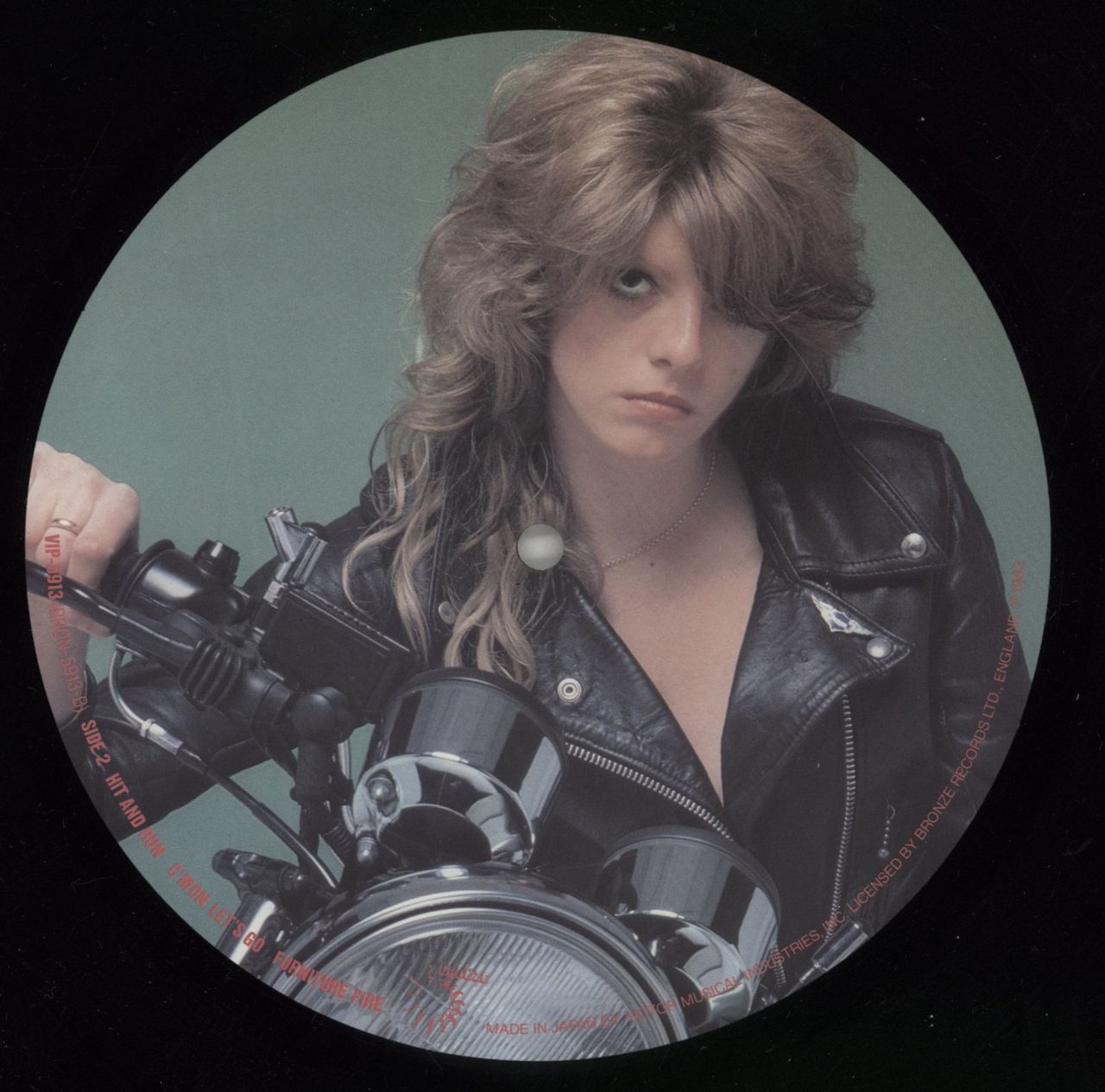 Girlschool Live And More Japanese Vinyl LP