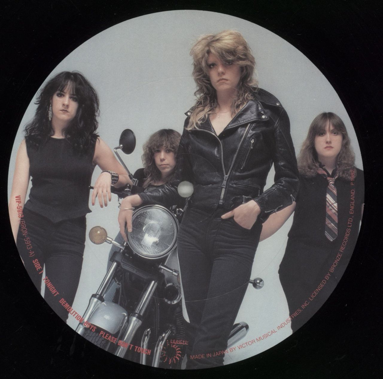 Girlschool Live And More Japanese Vinyl LP