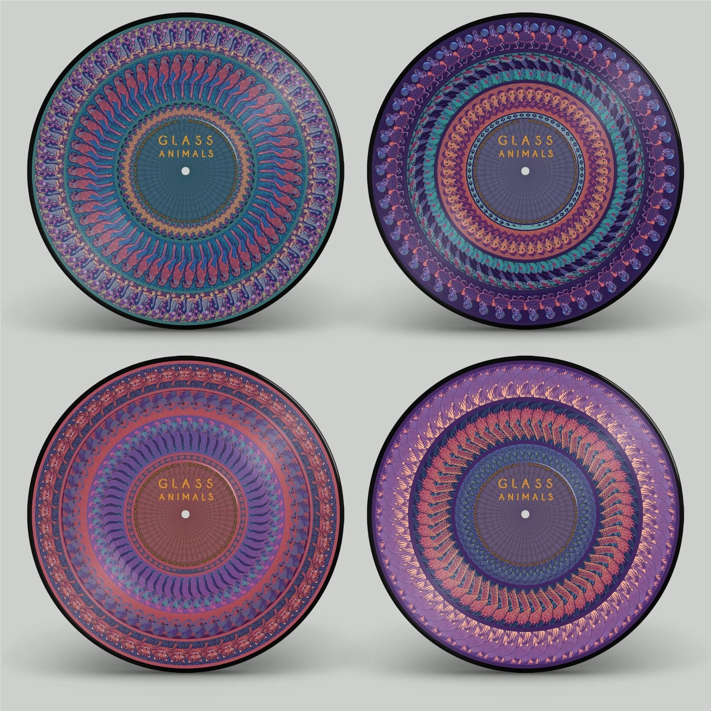 Glass Animals - Zaba - Zoetrope Vinyl LP Record