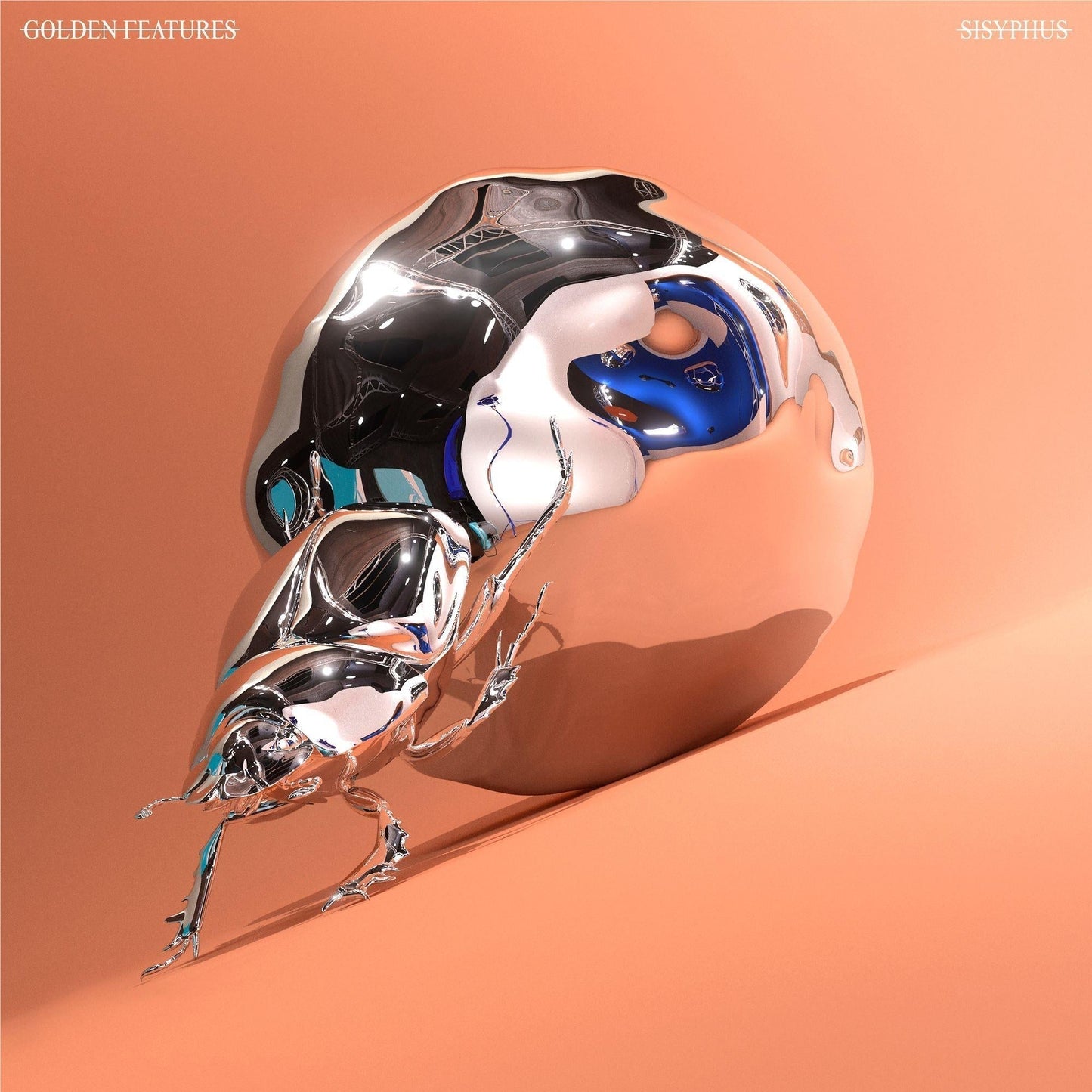 Golden Features - Sisyphus - Blue Vinyl LP Record