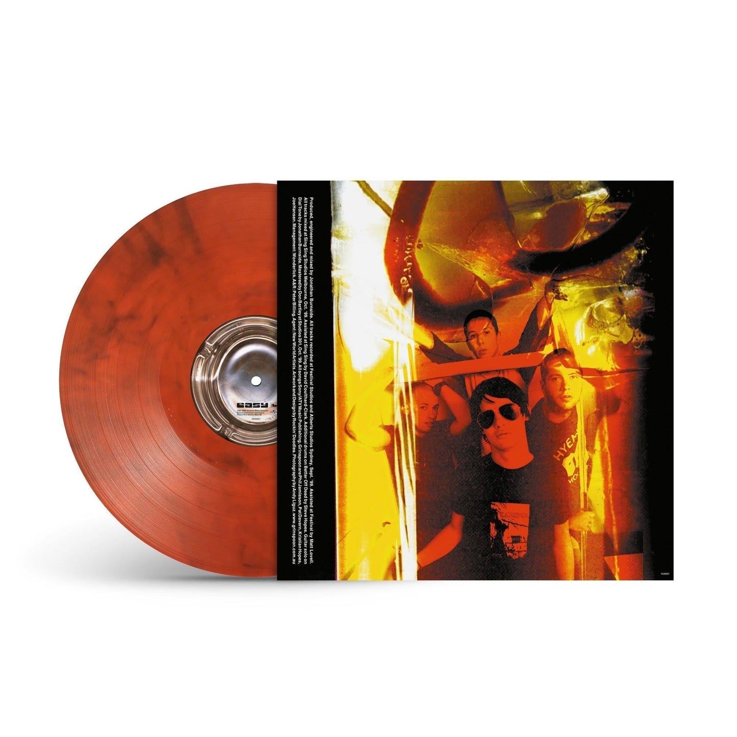 Grinspoon - Easy - Orange Marble Vinyl LP Record