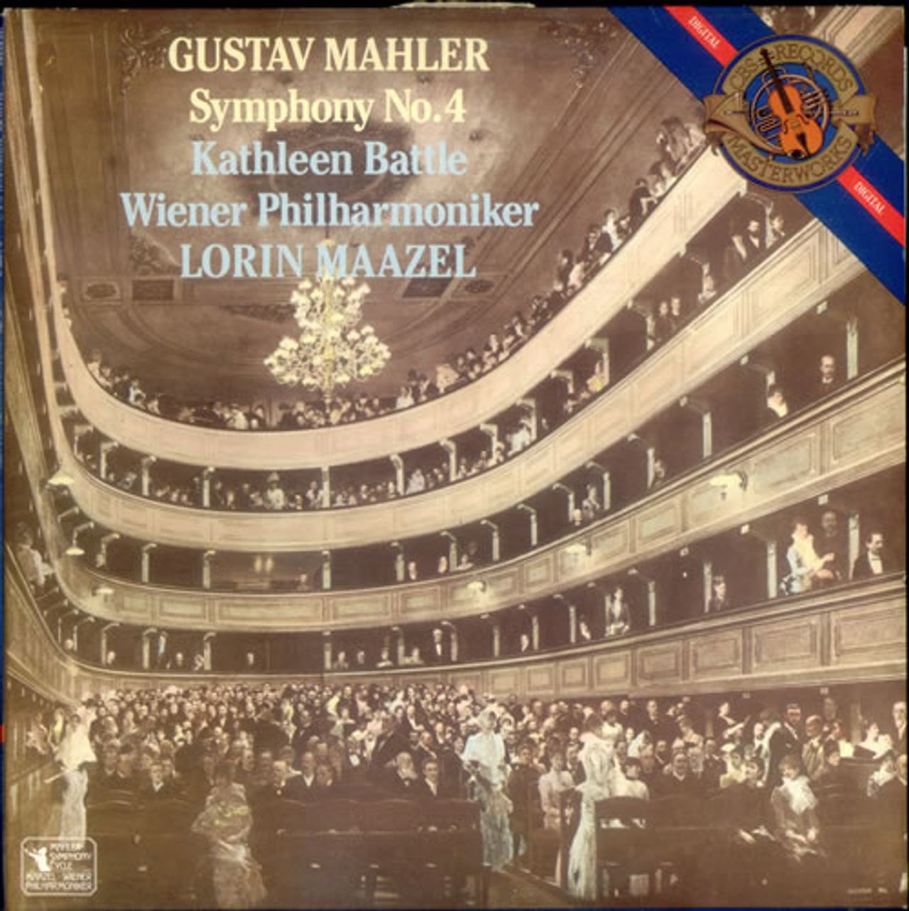 Gustav Mahler Symphony No. 4 UK Vinyl LP
