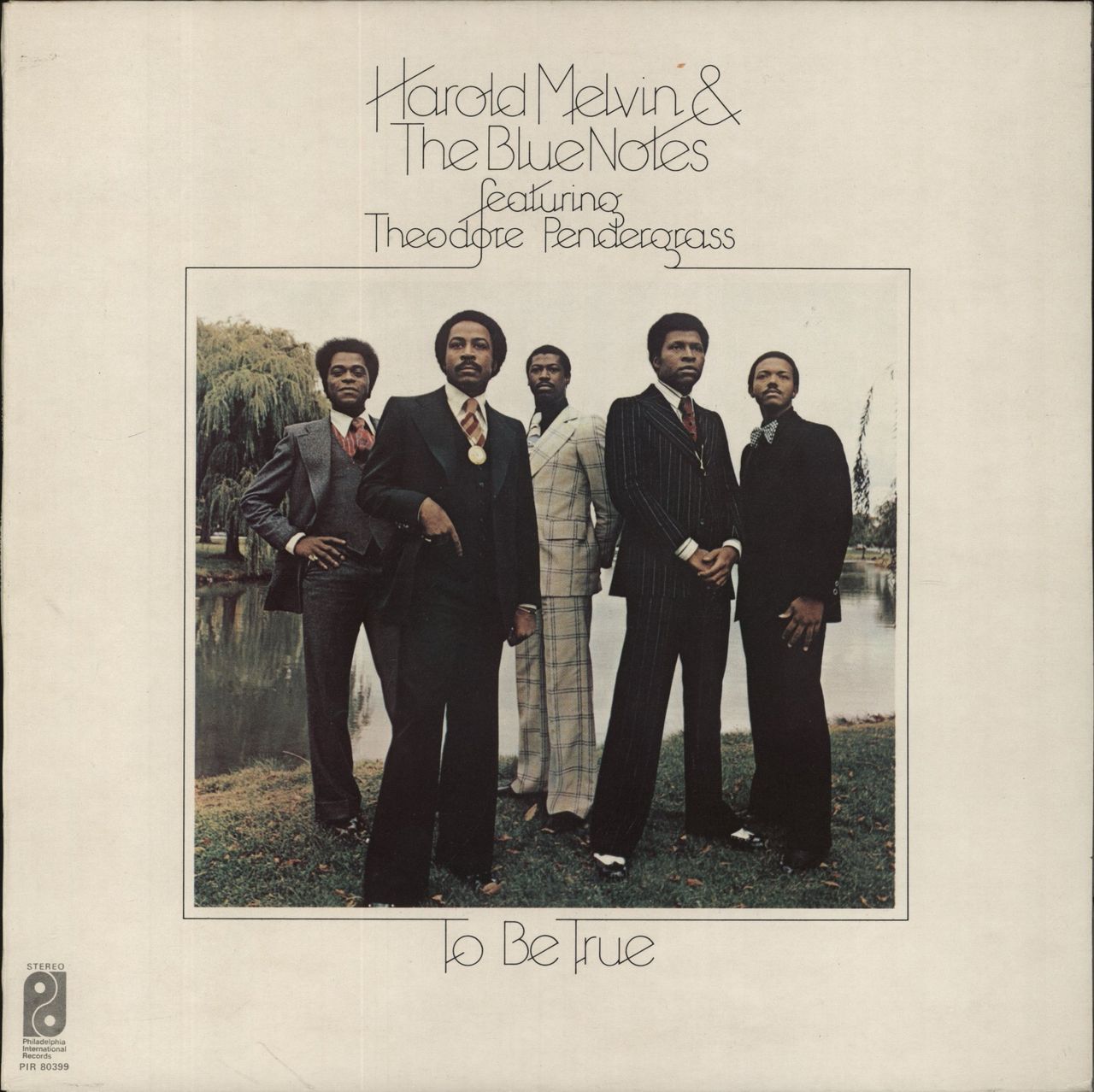 Harold Melvin & The Blue Notes To Be True UK Vinyl LP