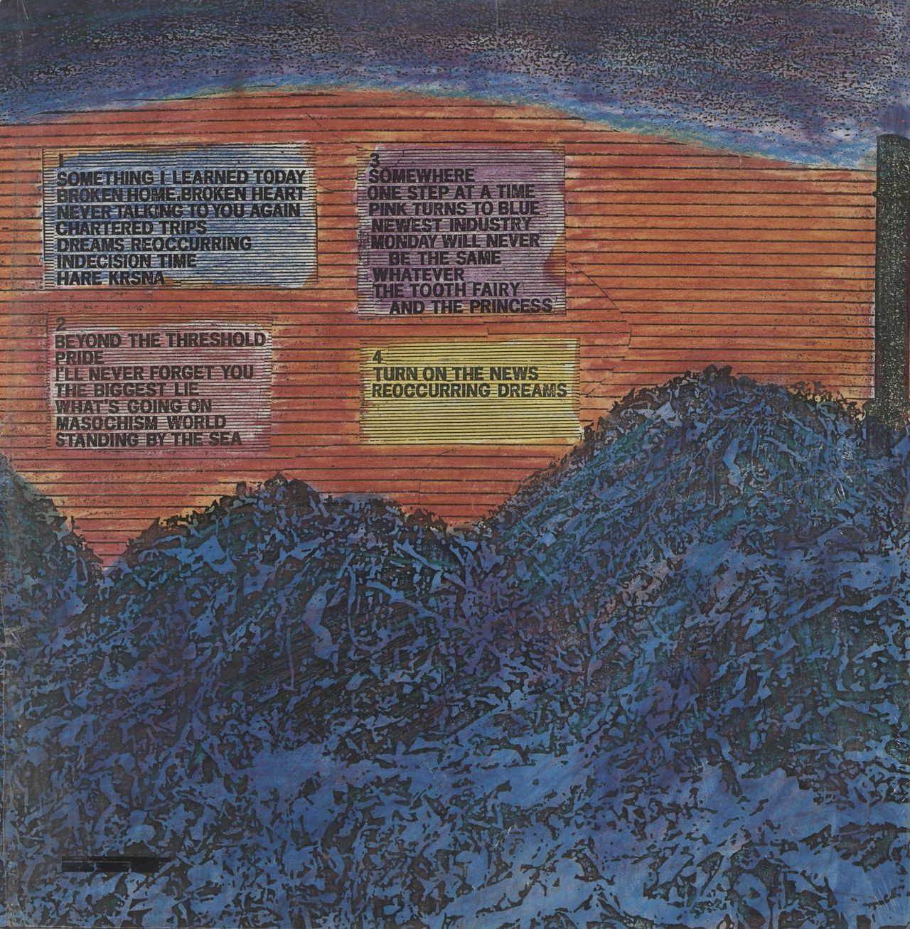 Husker Du Zen Arcade - Red Vinyl UK 2-LP vinyl set