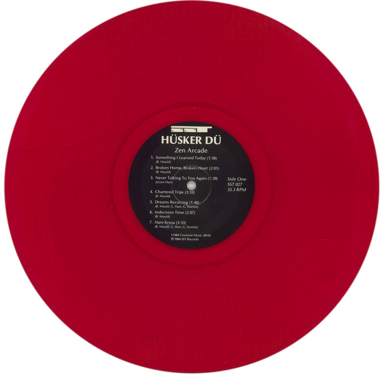 Husker Du Zen Arcade - Red Vinyl UK 2-LP vinyl set