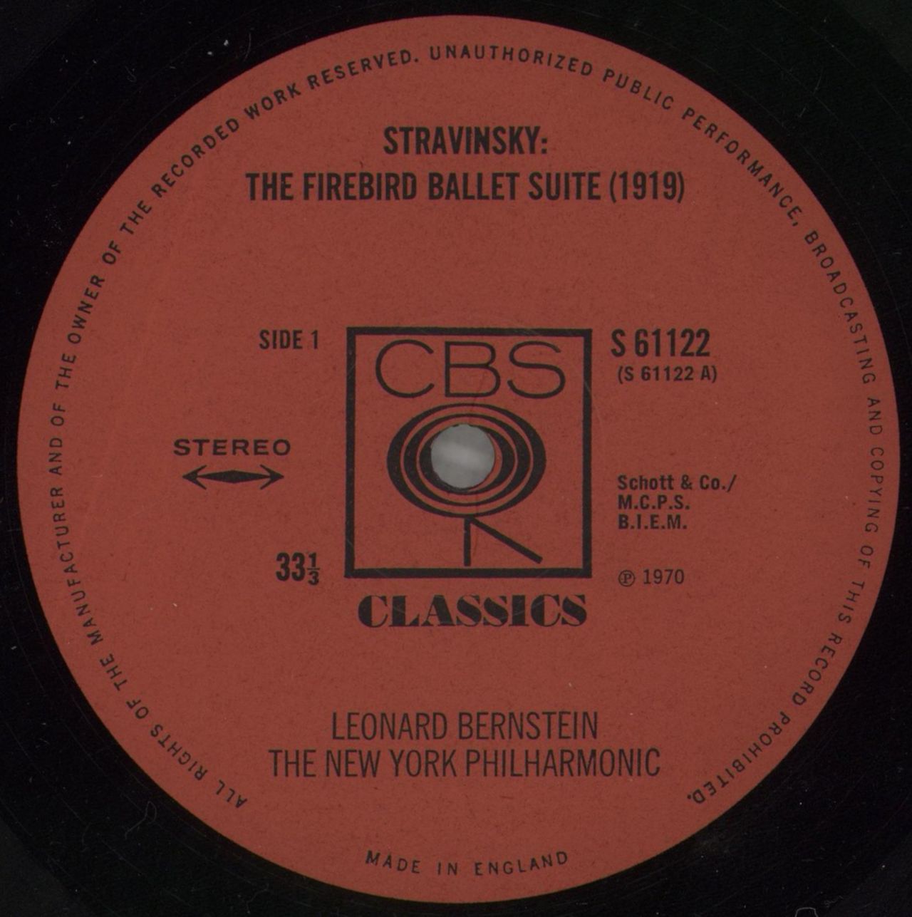 Igor Stravinsky Stravinsky: Petrushka & The Firebird Suite (1919) UK Vinyl LP