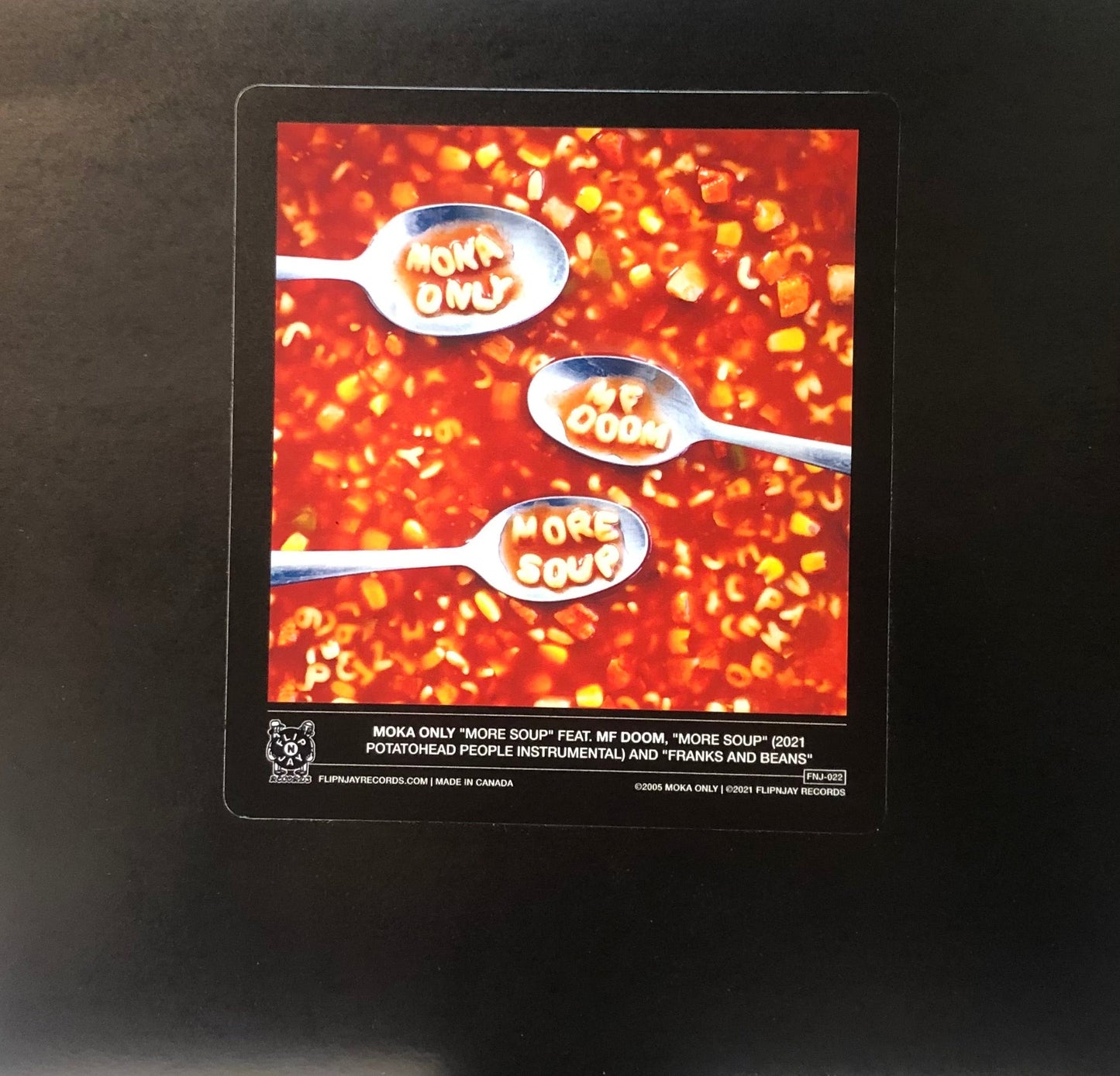 Moka Only featuring MF Doom - More Soup 7-Inch