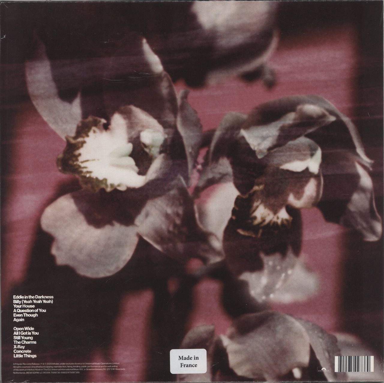 Inhaler Open Wide - Glow In The Dark + Alternate Artwork Cover - Sealed Irish Vinyl LP