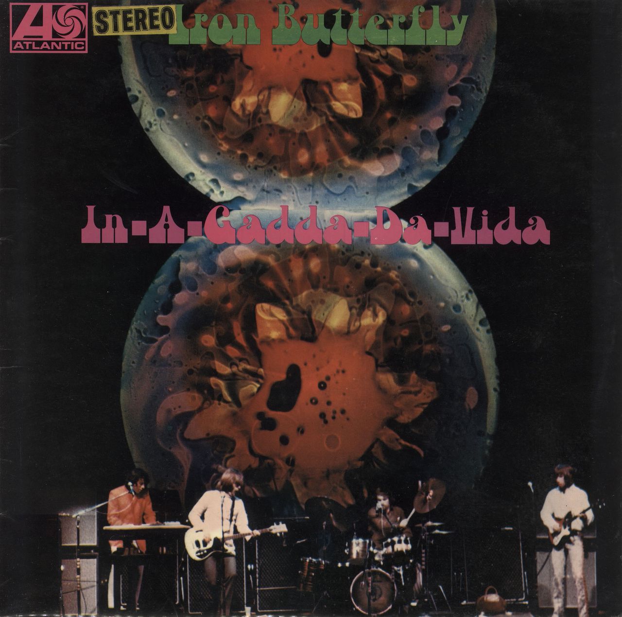 Iron Butterfly In-A-Gadda-Da-Vida - 1st - EX UK Vinyl LP