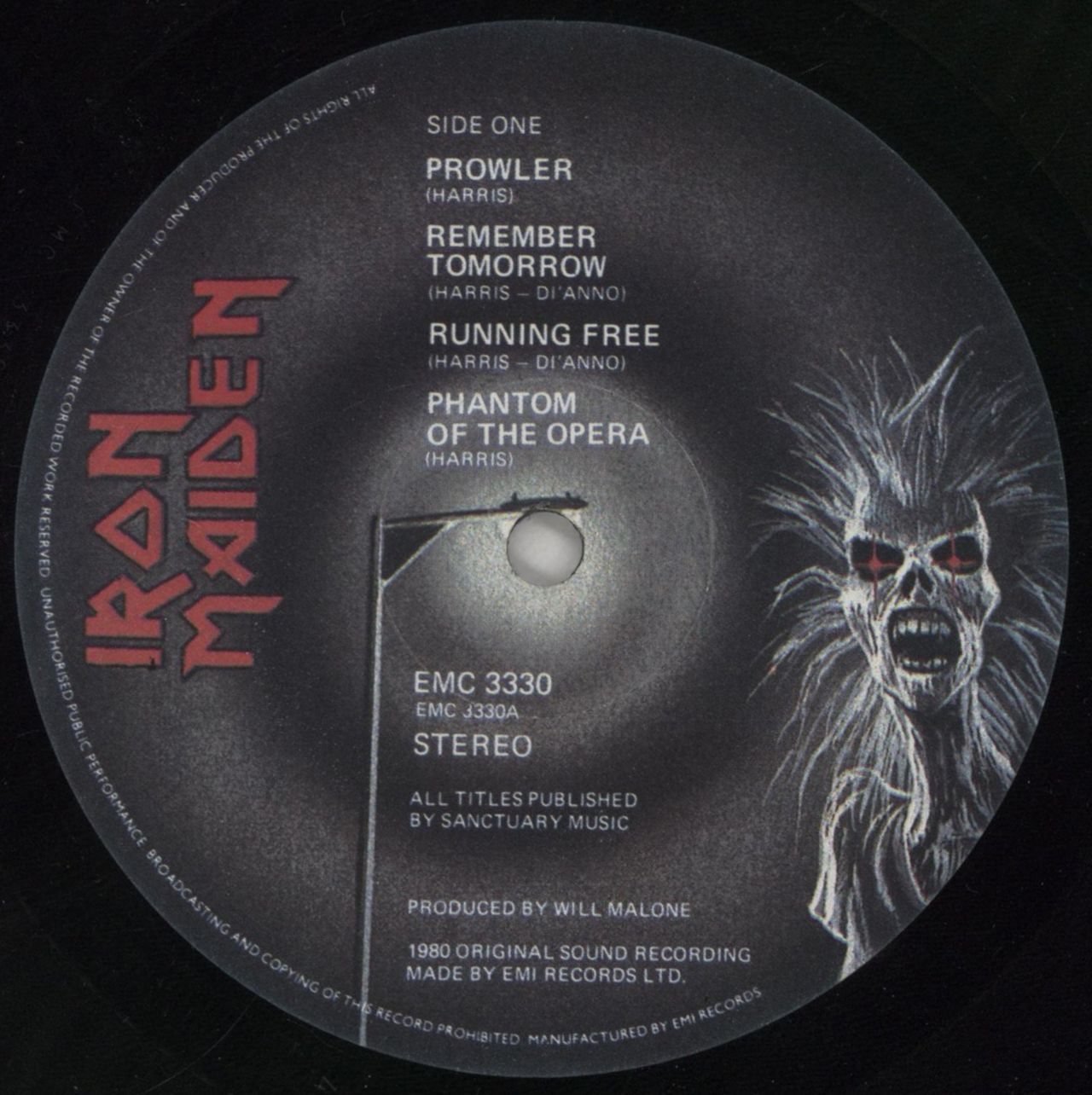 Iron Maiden Iron Maiden - RRP Stickered - EX UK Vinyl LP