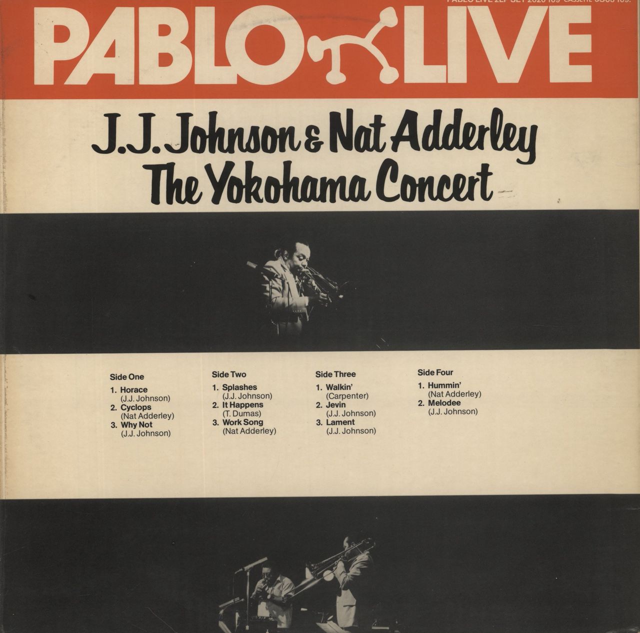 J.J. Johnson The Yokohama Concert UK 2-LP vinyl set