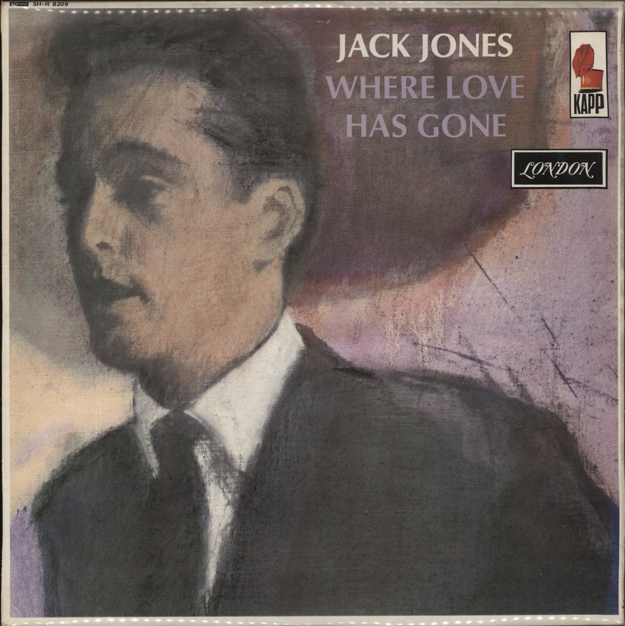 Jack Jones Where Love Has Gone UK Vinyl LP