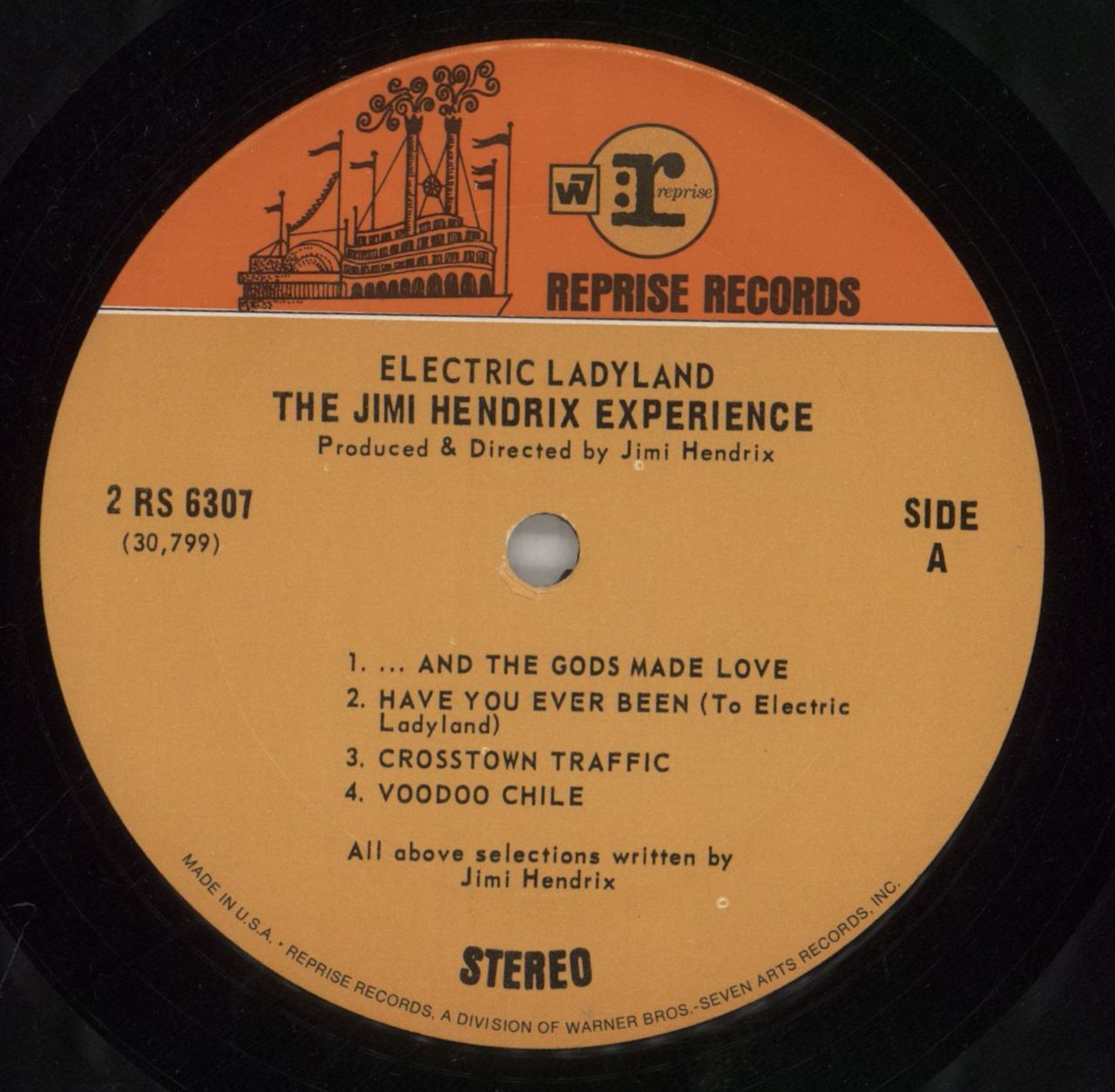 Jimi Hendrix Electric Ladyland US 2-LP vinyl set