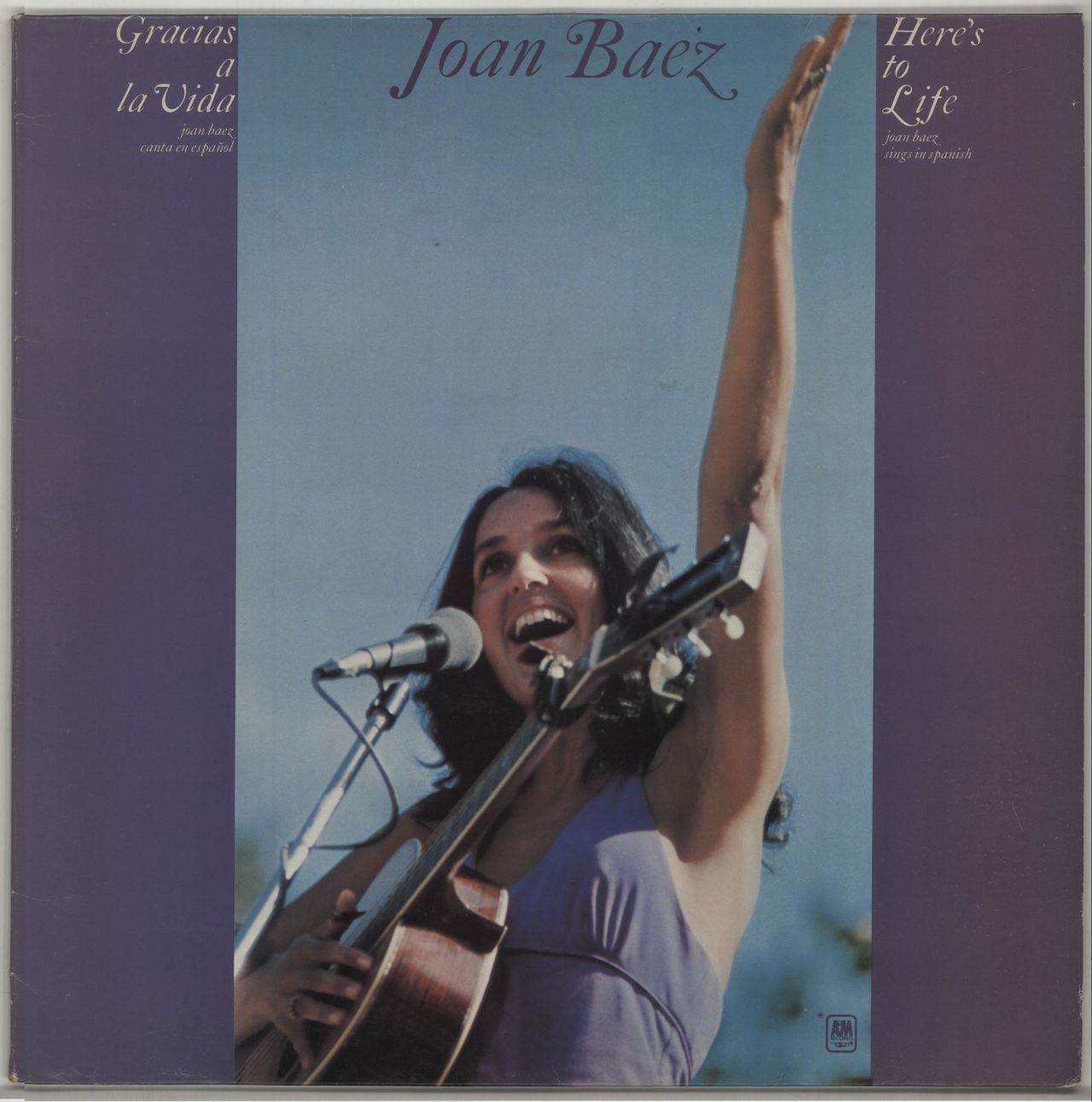 Joan Baez Gracias A La Vida - Here's To Life UK Vinyl LP