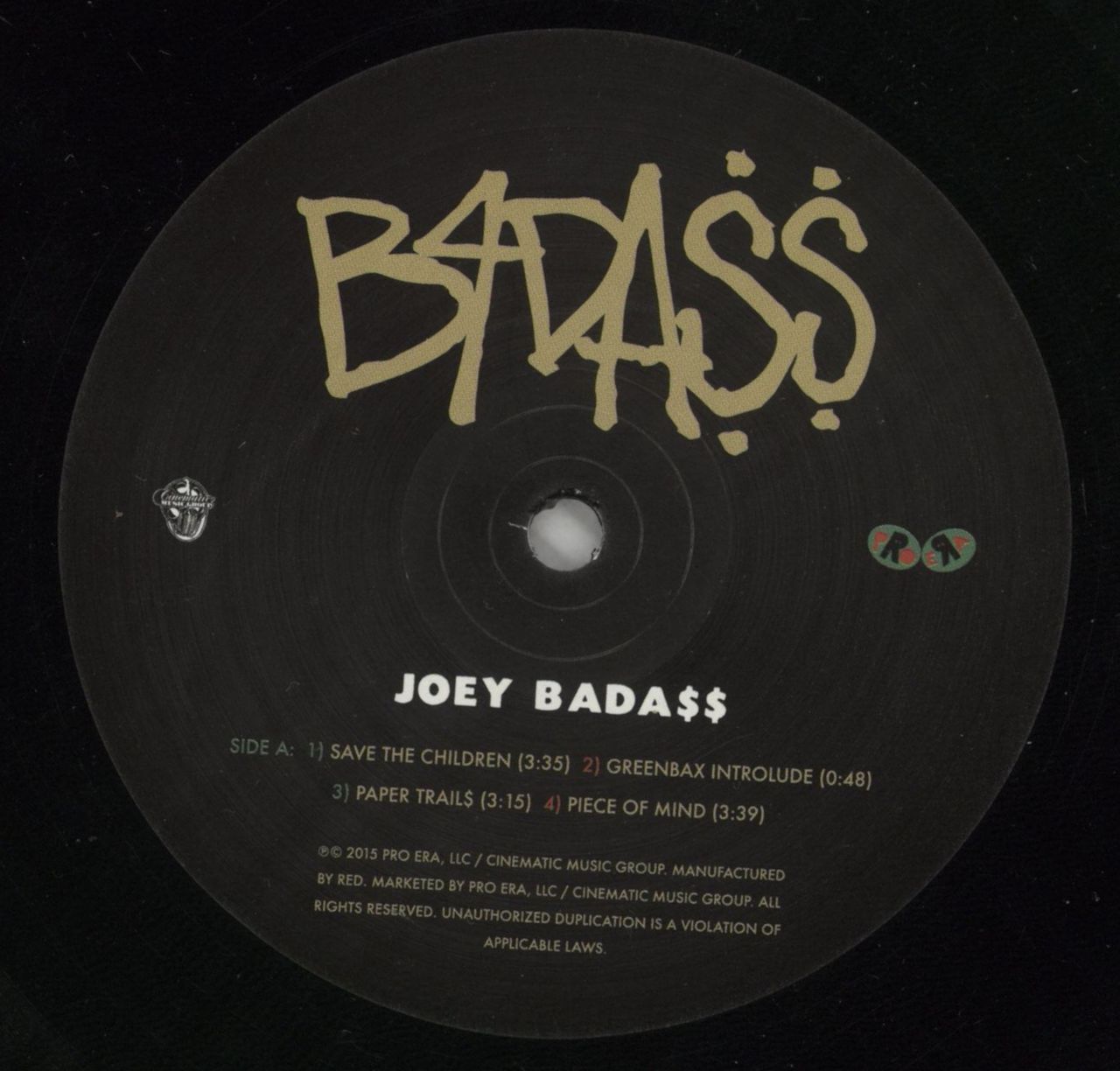 Joey Bada$$ B4.DA.$$ - 1st US 2-LP vinyl set