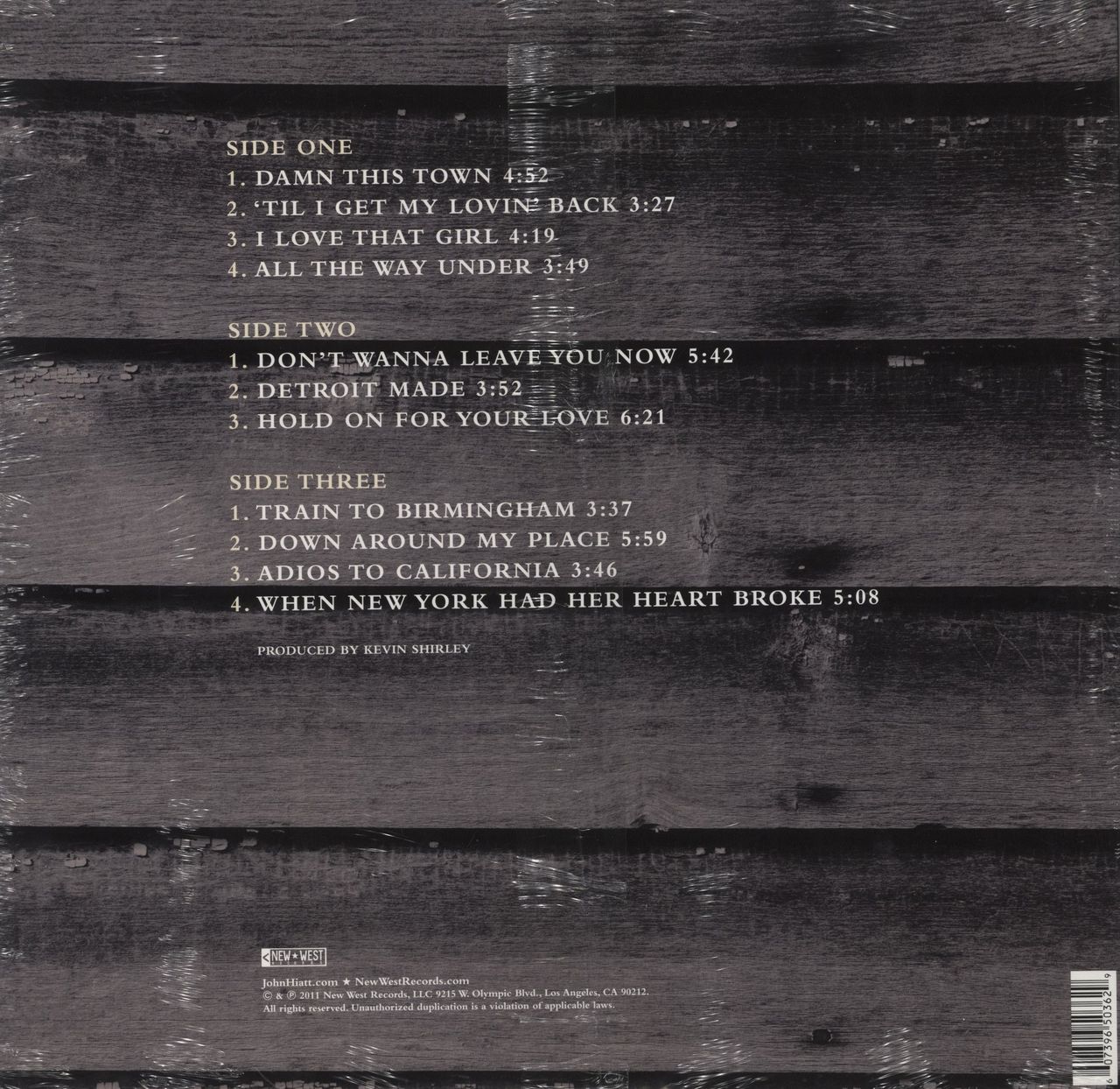 John Hiatt Dirty Jeans And Mudslide Hymns - 180gm US 2-LP vinyl set