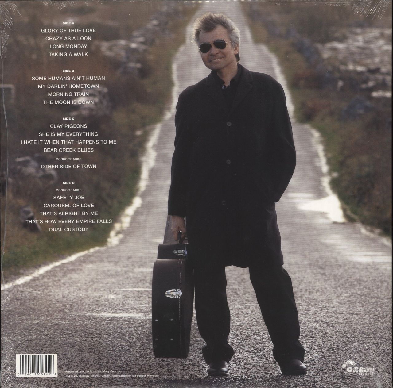 John Prine Fair & Square - Irish Edition - 180gm Green & Orange Vinyl - Sealed US 2-LP vinyl set