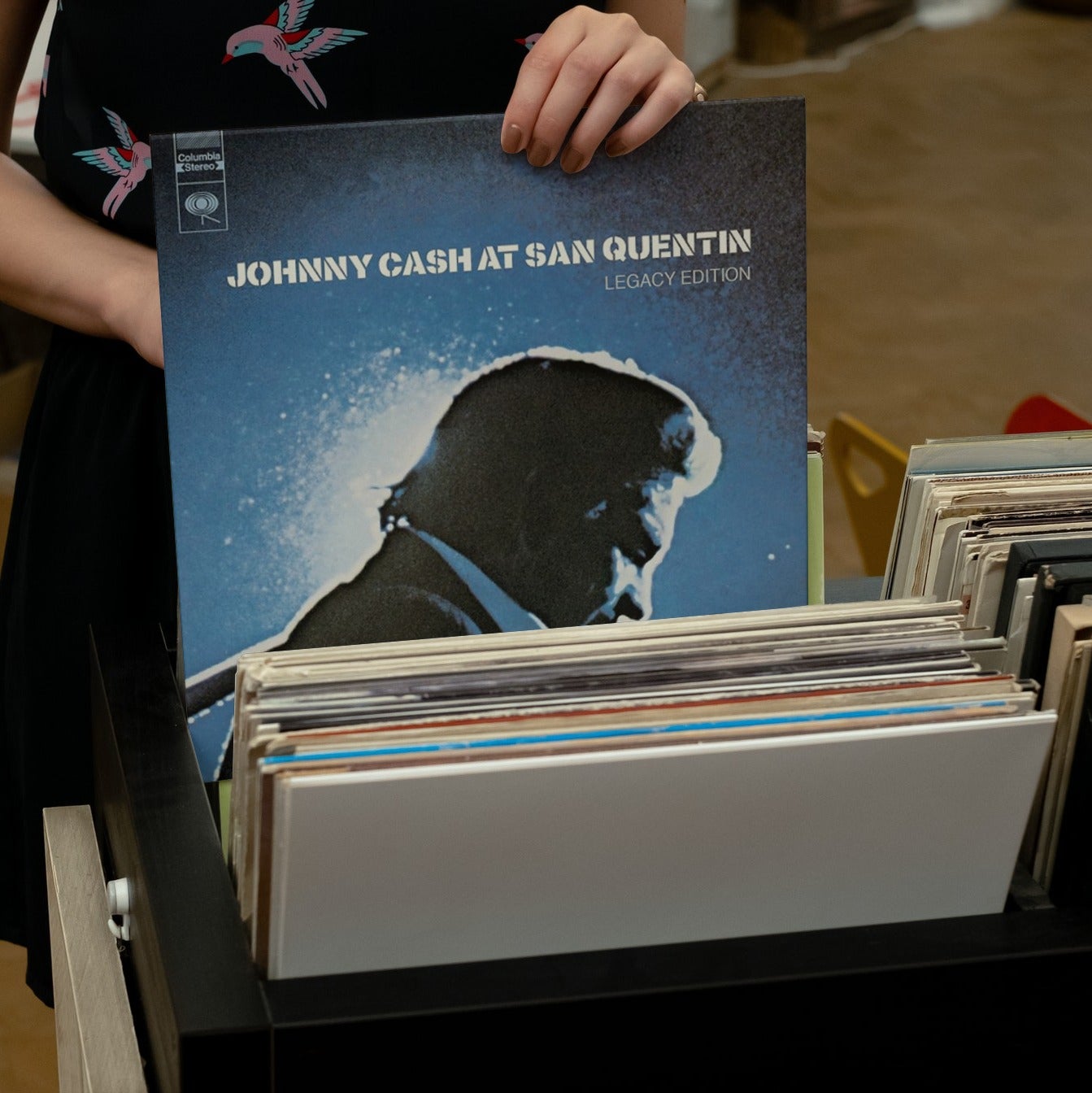 Johnny Cash - Johnny Cash At San Quentin - Vinyl LP Record