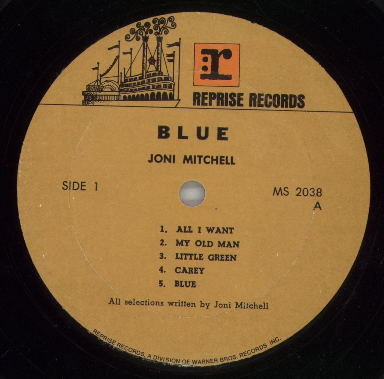 Joni Mitchell Blue Turkish Vinyl LP