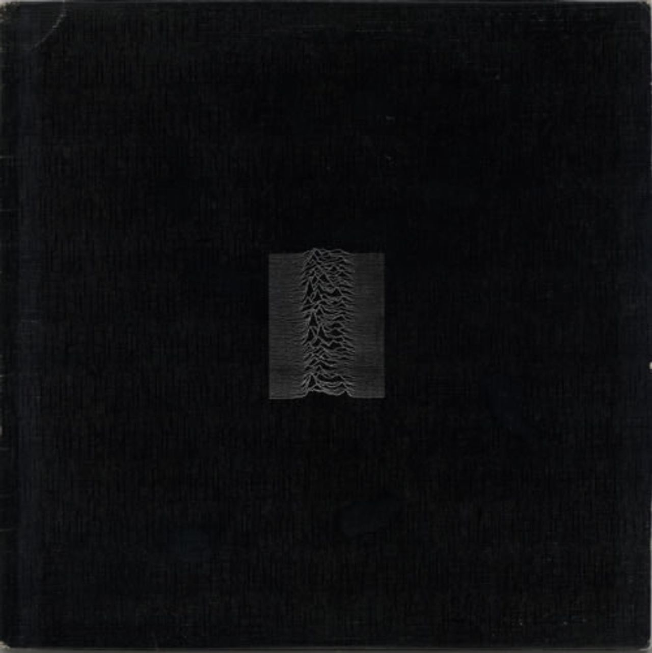 Joy Division Unknown Pleasures - 1st - Red Vinyl UK Vinyl LP