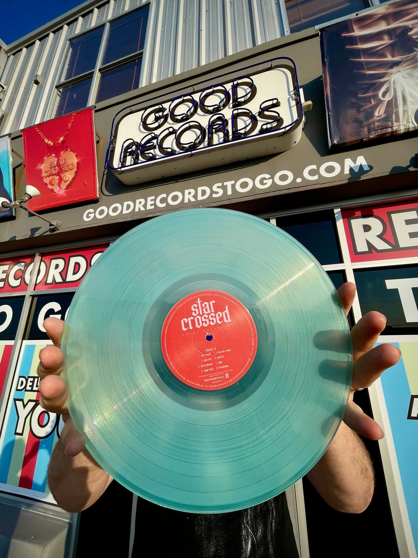Kacey Musgraves - star-crossed (Translucent Aqua Indie Exclusive Vinyl #2 OF 3)