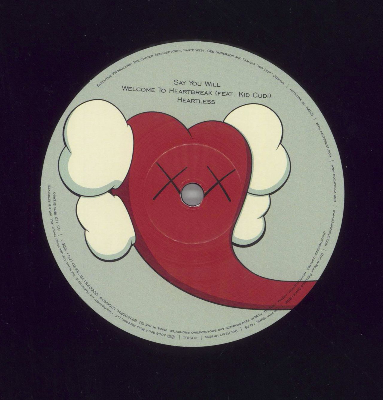 Kanye West 808s & Heartbreak - EX UK 2-LP vinyl set