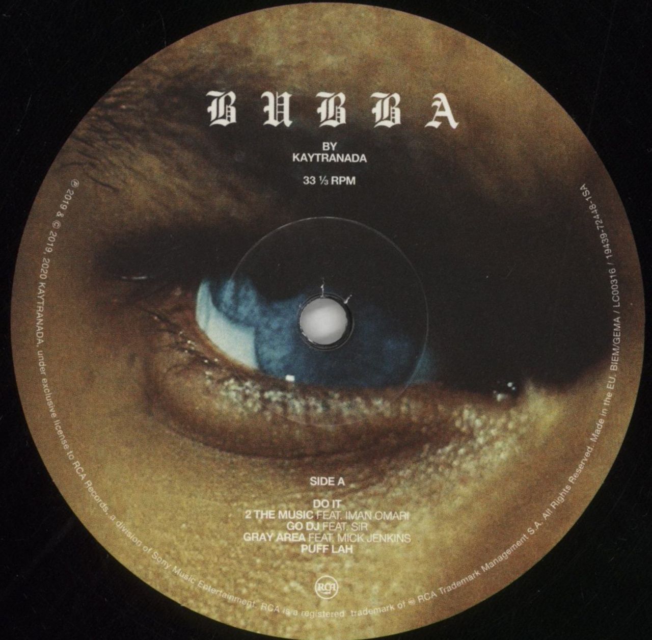 Kaytranada Bubba - 180gm UK 2-LP vinyl set