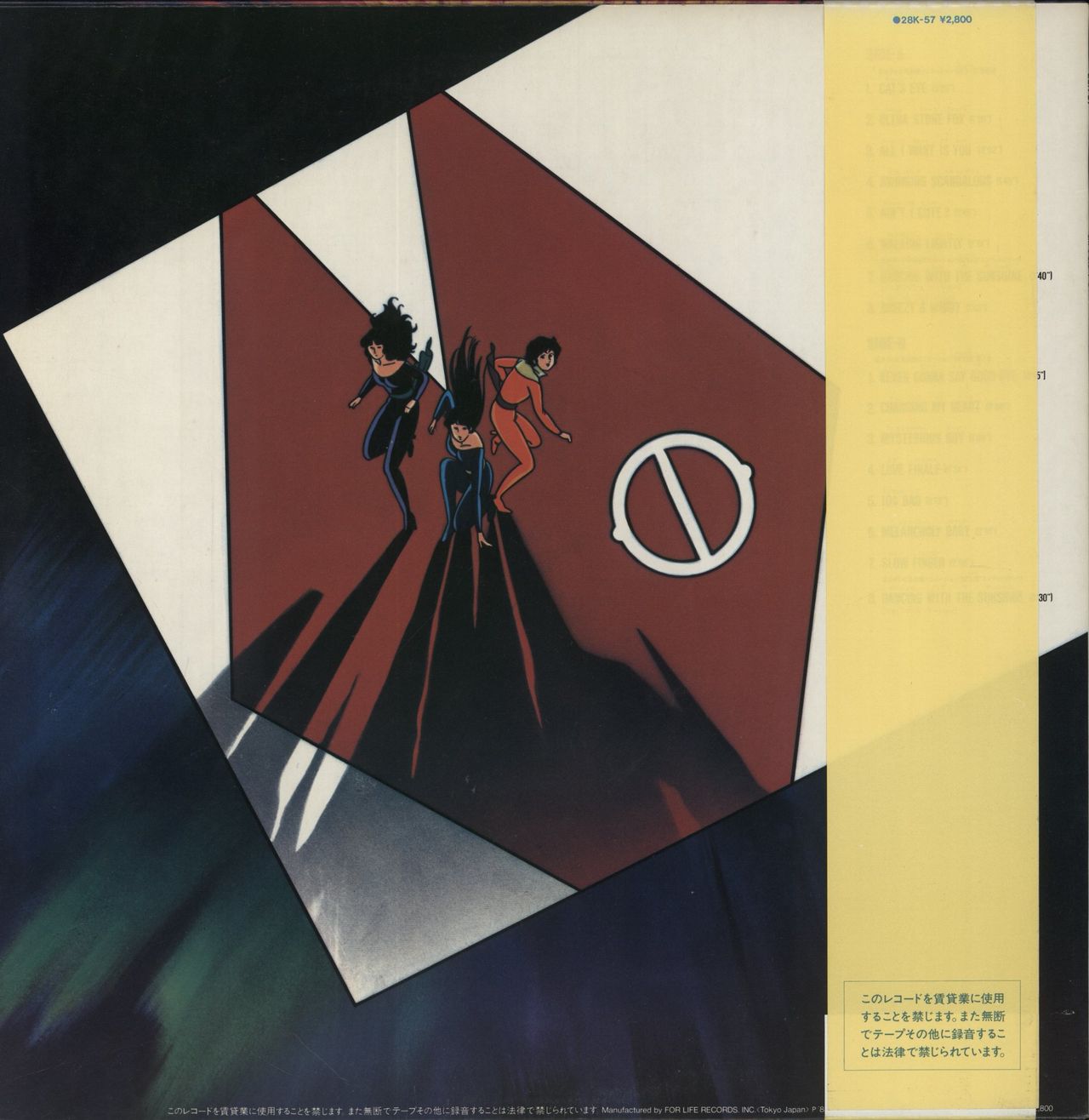 Kazuo Ohtani Cat's Eye Japanese Promo Vinyl LP