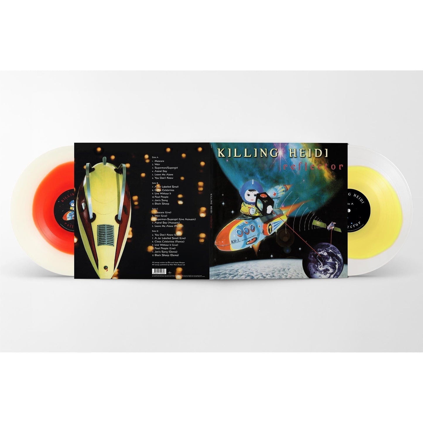 Killing Heidi - Reflector - 25th Anniversary Colour Vinyl LP Record
