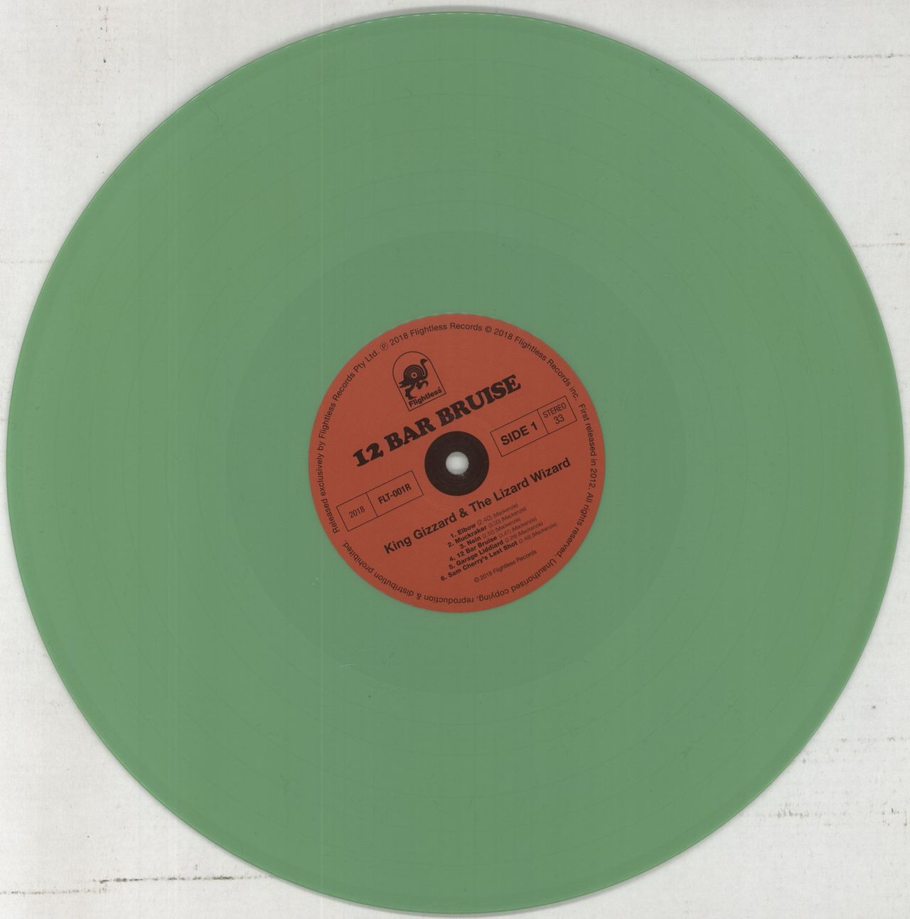 King Gizzard And The Lizard Wizard 12 Bar Bruise - Green Vinyl Australian Vinyl LP