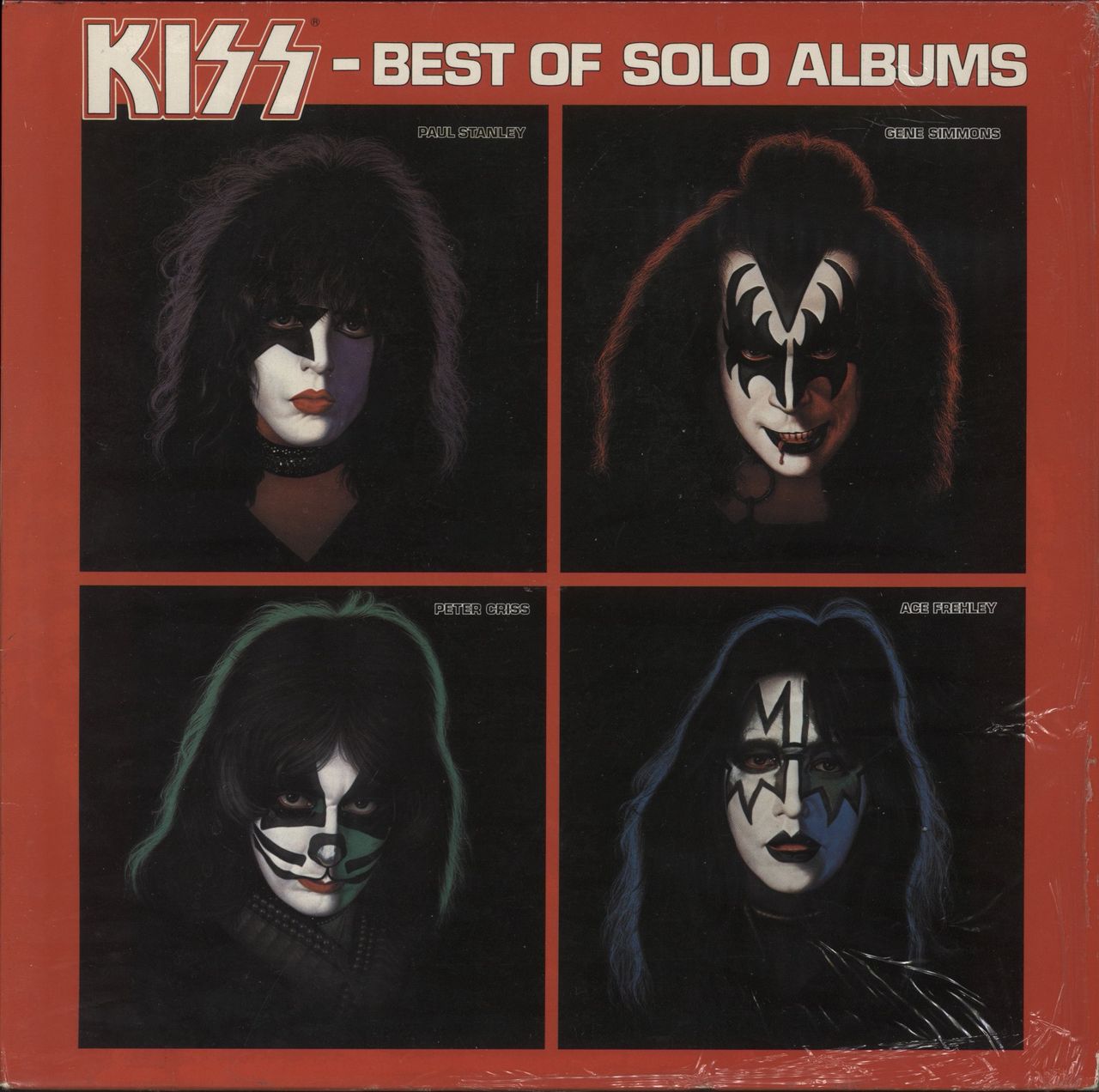 Kiss Best Of Solo Albums - 1st German Vinyl LP
