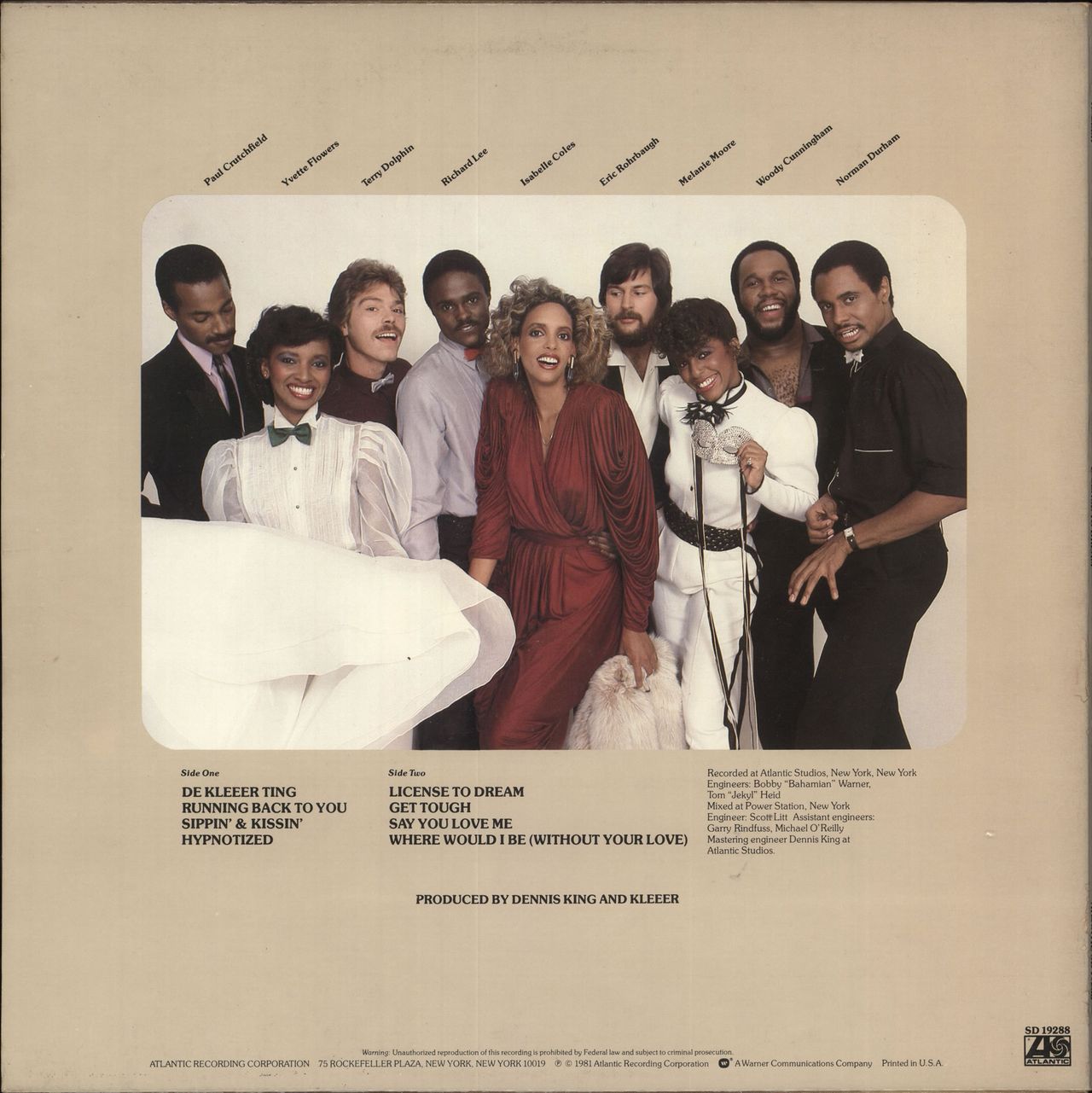 Kleeer License To Dream US Vinyl LP