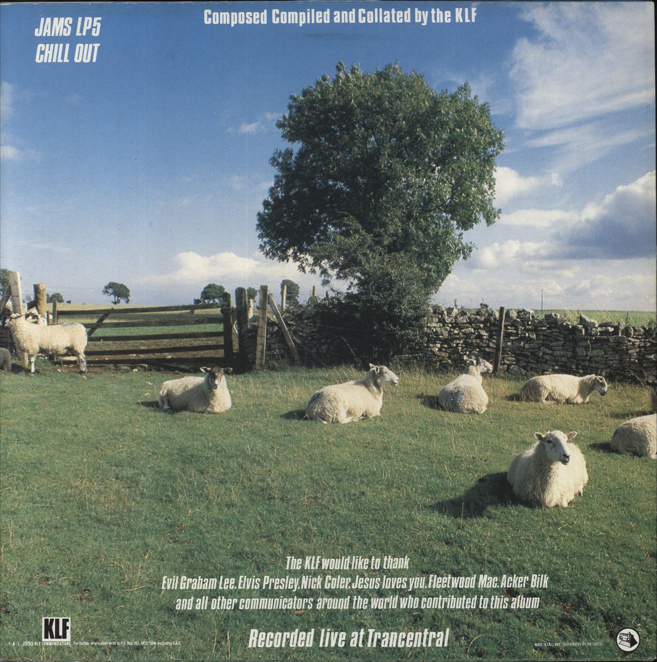 KLF Chill Out - VG UK Vinyl LP