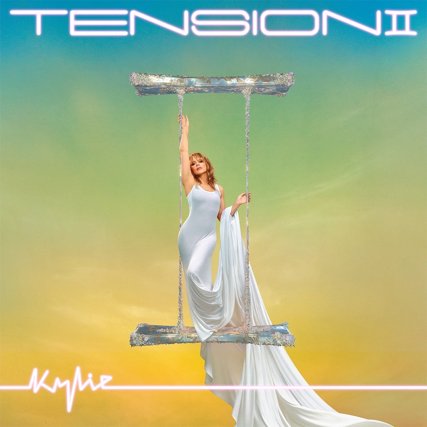 Kylie Minogue Tension II - Clear Vinyl LP Record