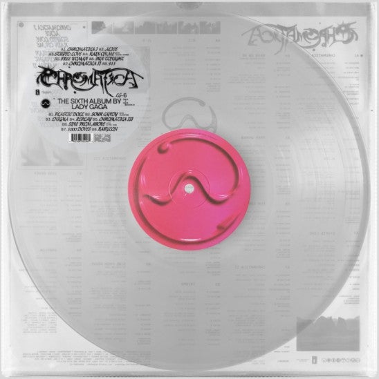 Lady Gaga - Chromatica - Limited Edition Clear Vinyl LP Record