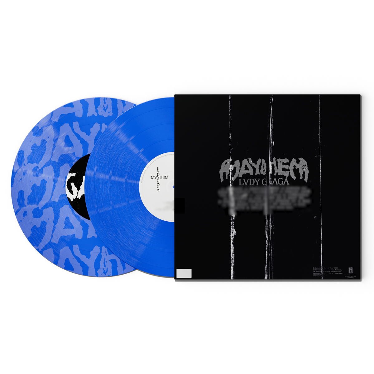 Lady Gaga - Mayhem - Blue Vinyl LP Record