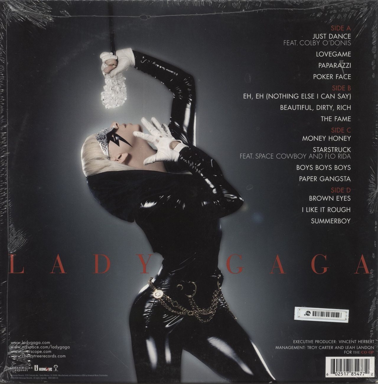Lady Gaga The Fame - Bonus CD - Sealed US 2-LP vinyl set