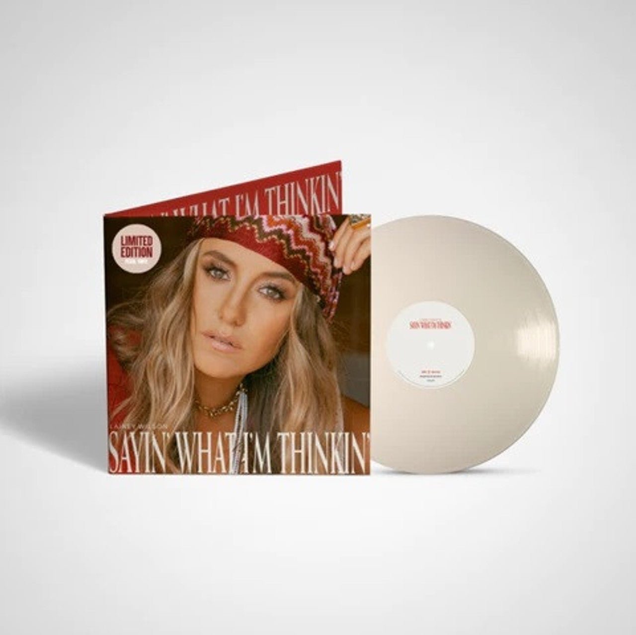 Lainey Wilson - Sayin' What I'm Thinkin' - Pearl Vinyl LP Record