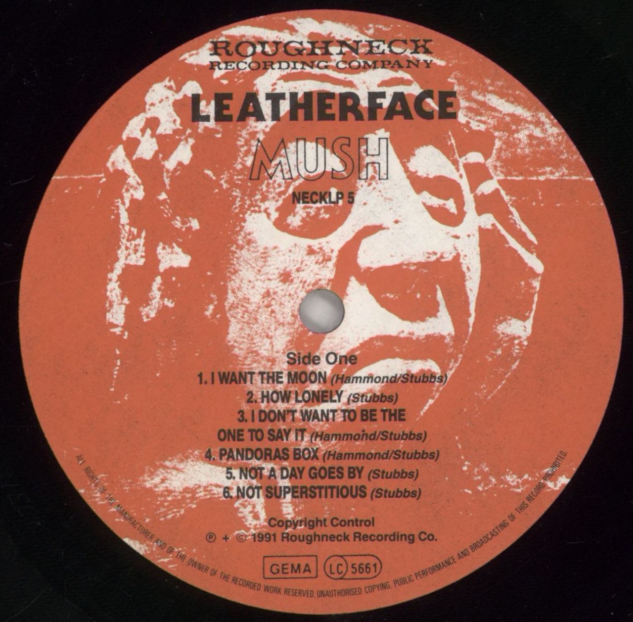 Leatherface Mush UK Vinyl LP