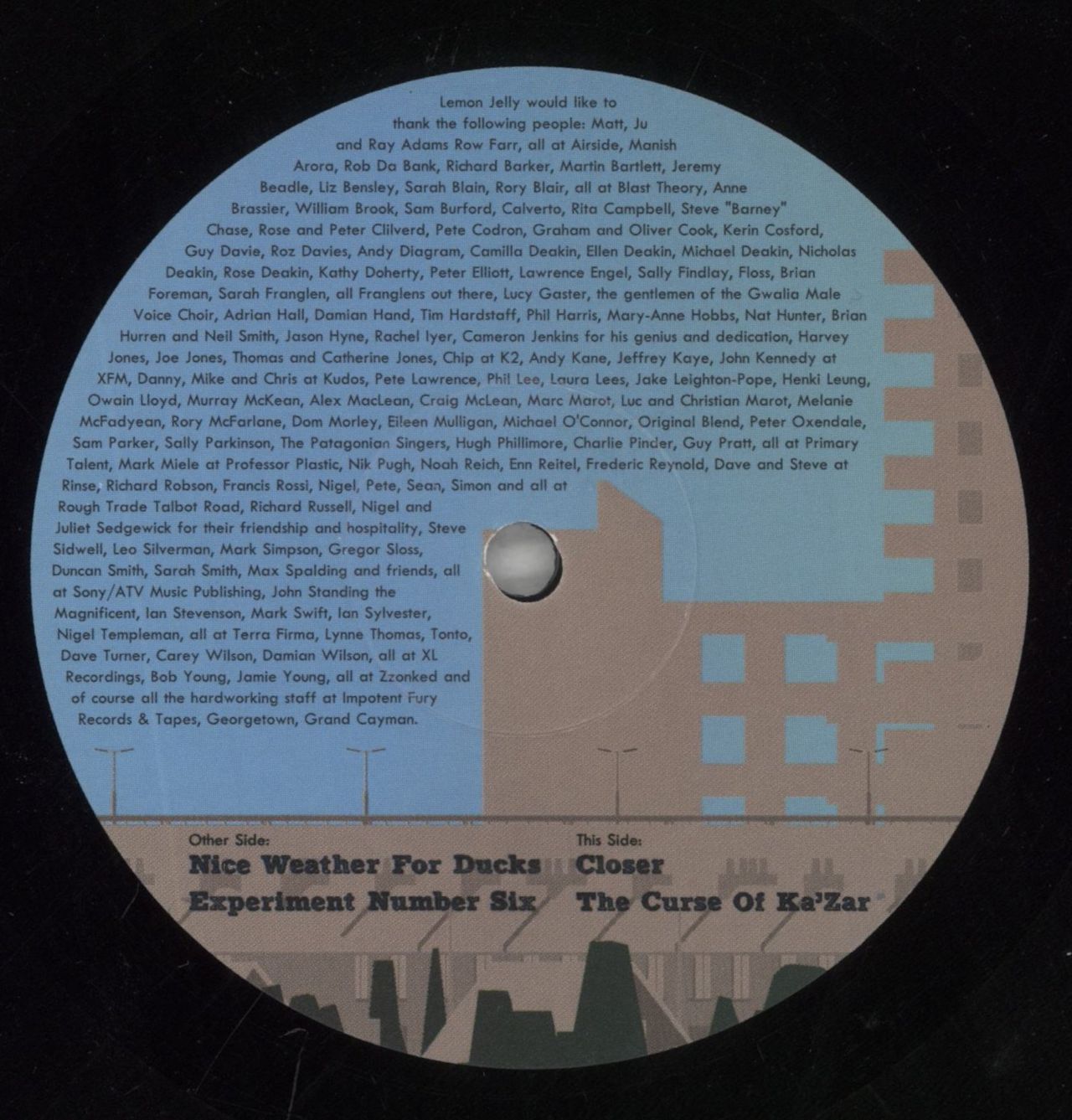 Lemon Jelly Lost Horizons UK 2-LP vinyl set